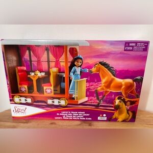 Nwt  Mattel Spirit Untamed Lucky's Train Home